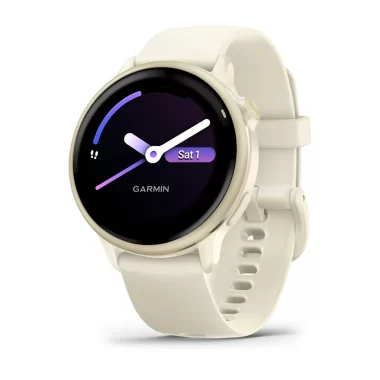 Garmin vivoactive® 6 Lunar Gold with Bone Band-010-02985-01