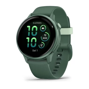 Garmin vivoactive® 6 Metallic Jasper Green with Jasper Green Band-010-02985-02