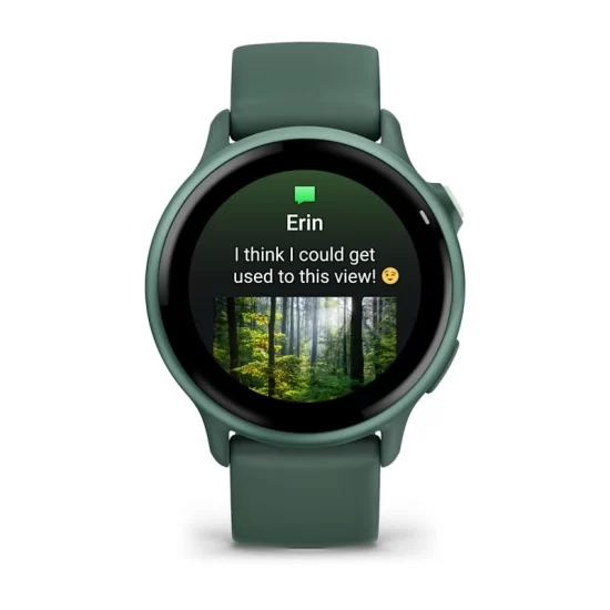 Garmin vivoactive® 6 Metallic Jasper Green with Jasper Green Band-010-02985-02 - Image 5