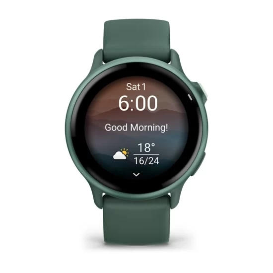 Garmin vivoactive® 6 Metallic Jasper Green with Jasper Green Band-010-02985-02 - Image 3