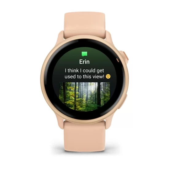 Garmin vivoactive® 6 Metallic Pink Dawn with Pink Dawn Band -010-02985-03 - Image 5