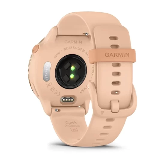 Garmin vivoactive® 6 Metallic Pink Dawn with Pink Dawn Band -010-02985-03 - Image 6