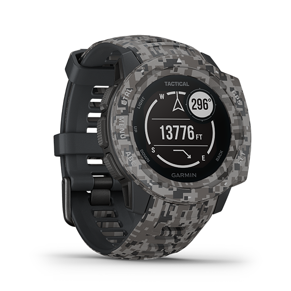 Garmin Instinct – Tactical Edition ( Rugged, Reliable outdoors GPS watches) Part Number 010-02064-C4