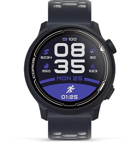 COROS PACE 2 Premium GPS Sport Watch WPAC2-NVY Dark Navy w/ Silicone Part Number WPACE2-NVY