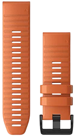 Garmin Watch Band Quickfit 26mm Ember Orange Part number- 010-12864-11
