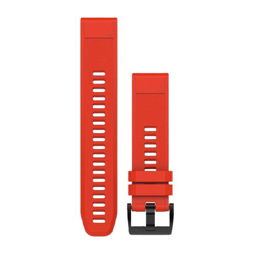 Garmin watch Band QuickFit 22mm Silicone Red Strap  Part Nummber-010-12496-11