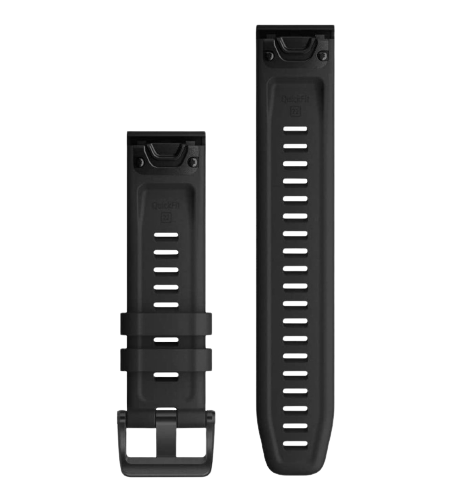 Garmin Watch Band Quickfit 26mm Watch Band - Black Silicone Part number 010-12517-10