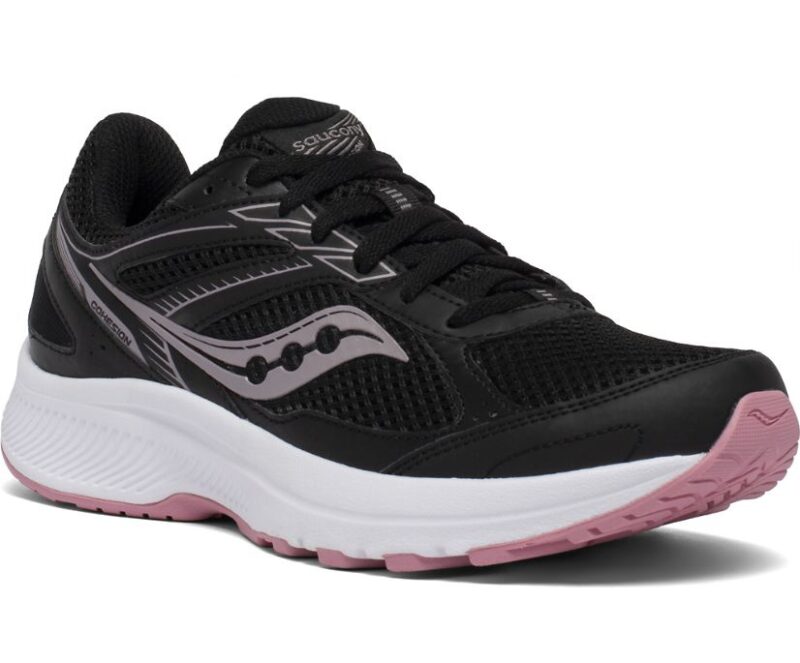 Saucony Cohesion 14 Women's Shoe (Wide) Black/Pink-S10629-1 W