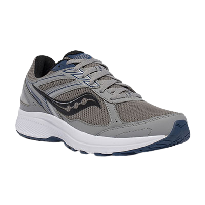 Saucony Cohesion 14 Men's Running Shoe Grey/Blue-S20628-4