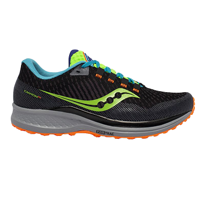 Saucony Men's Canyon TR Trail Running Shoe Alloy/Storm 