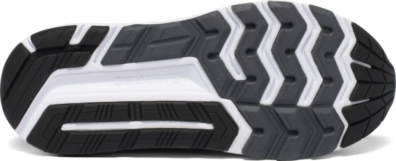 Saucony Echelon 8 Men's Running Shoe (Wide) Black/White-S20575-40 W