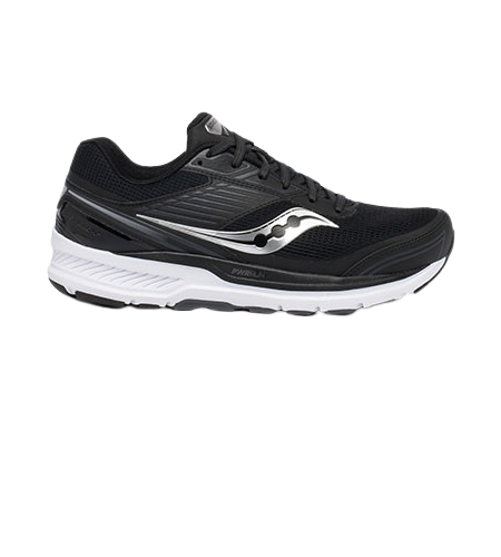 Saucony Echelon 8 Men's Running Shoe (Wide) Black/White Men's S20575-40 W