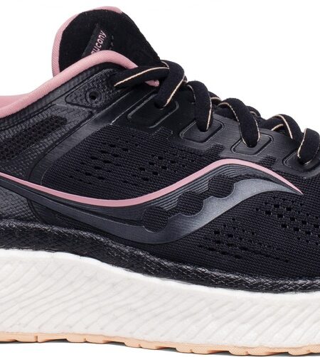 Saucony Hurricane 23 Women's Running Shoe Black/Rose-S10616-45 W