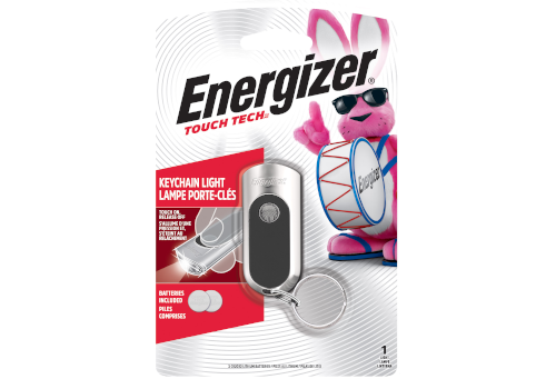 Energizer® Keychain Light with Touch Tech™ Technology 2 CR2032 Batteries (Included)