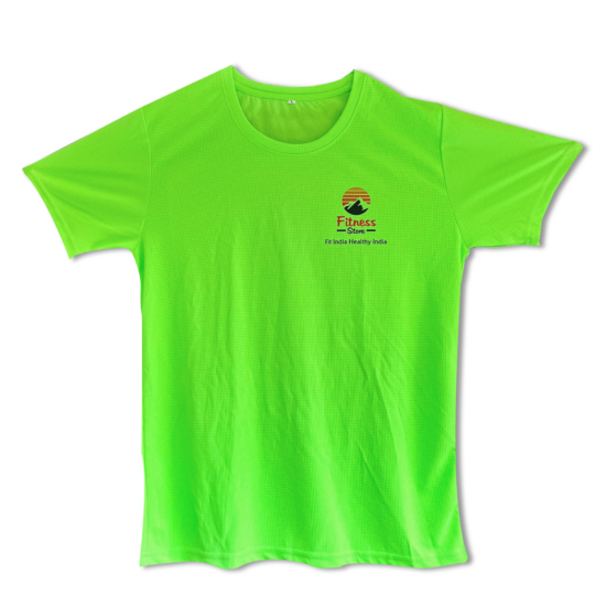 FITNESS-T-SHIRT-GREEN-FRONT