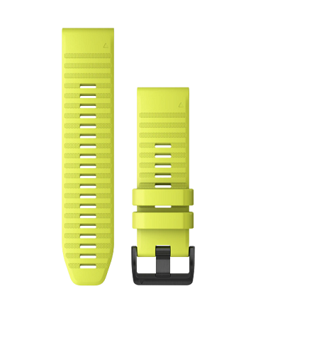 Garmin QuickFit 26 Silicone Watch Band (Amp Yellow)-010-12517-09