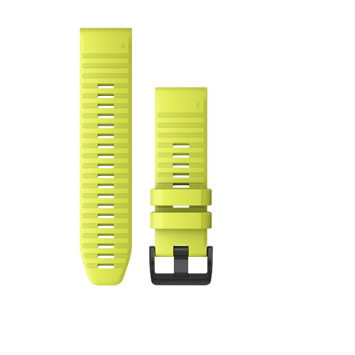 Garmin QuickFit 26 Silicone Watch Band (Amp Yellow)-010-12517-09