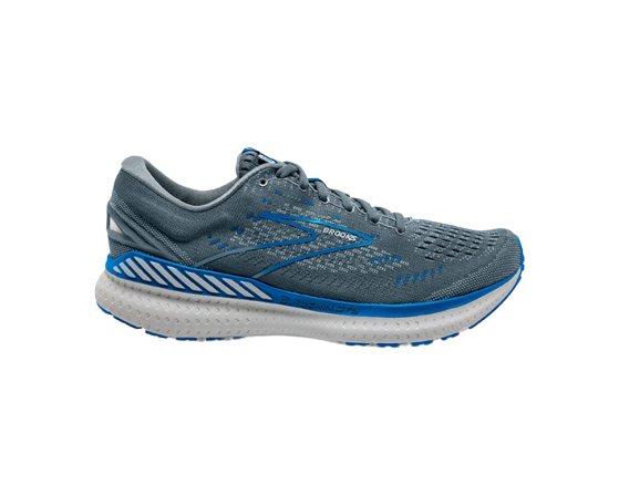 Brooks Glycerin 19 GTS (Wide) Mens Running Shoes Quarry/Grey/Dark Blue