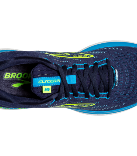 Brooks Glycerin 19 Wide Mens  Running Shoes Navy/blue/night Life