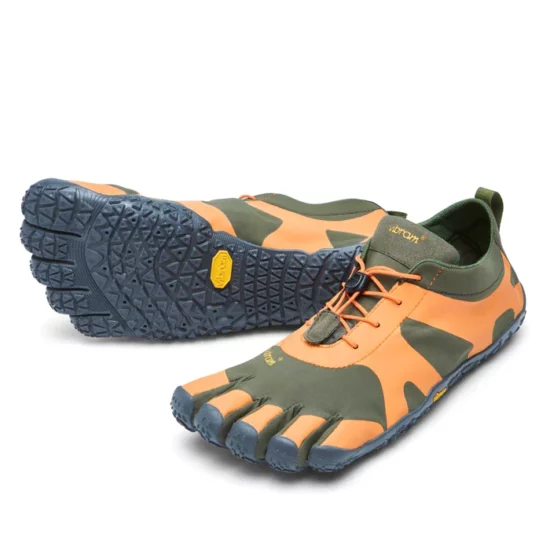 Vibram V-Alpha Mens Barefoot Shoes -Military Orange