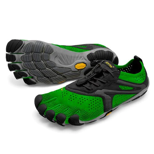 Vibram V-Run Mens Barefoot Running Footwear - Green