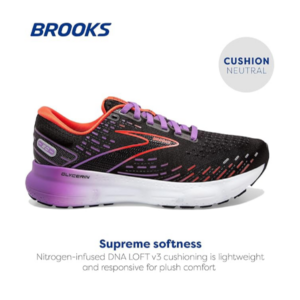 Brooks Glycerin 20 – Black Bellflower Fiesta (UK 6.5)