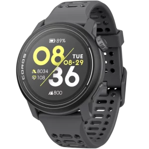 COROS PACE 3 GPS Sport Smartwatch Black Silicone Band with 2 Year Warranty