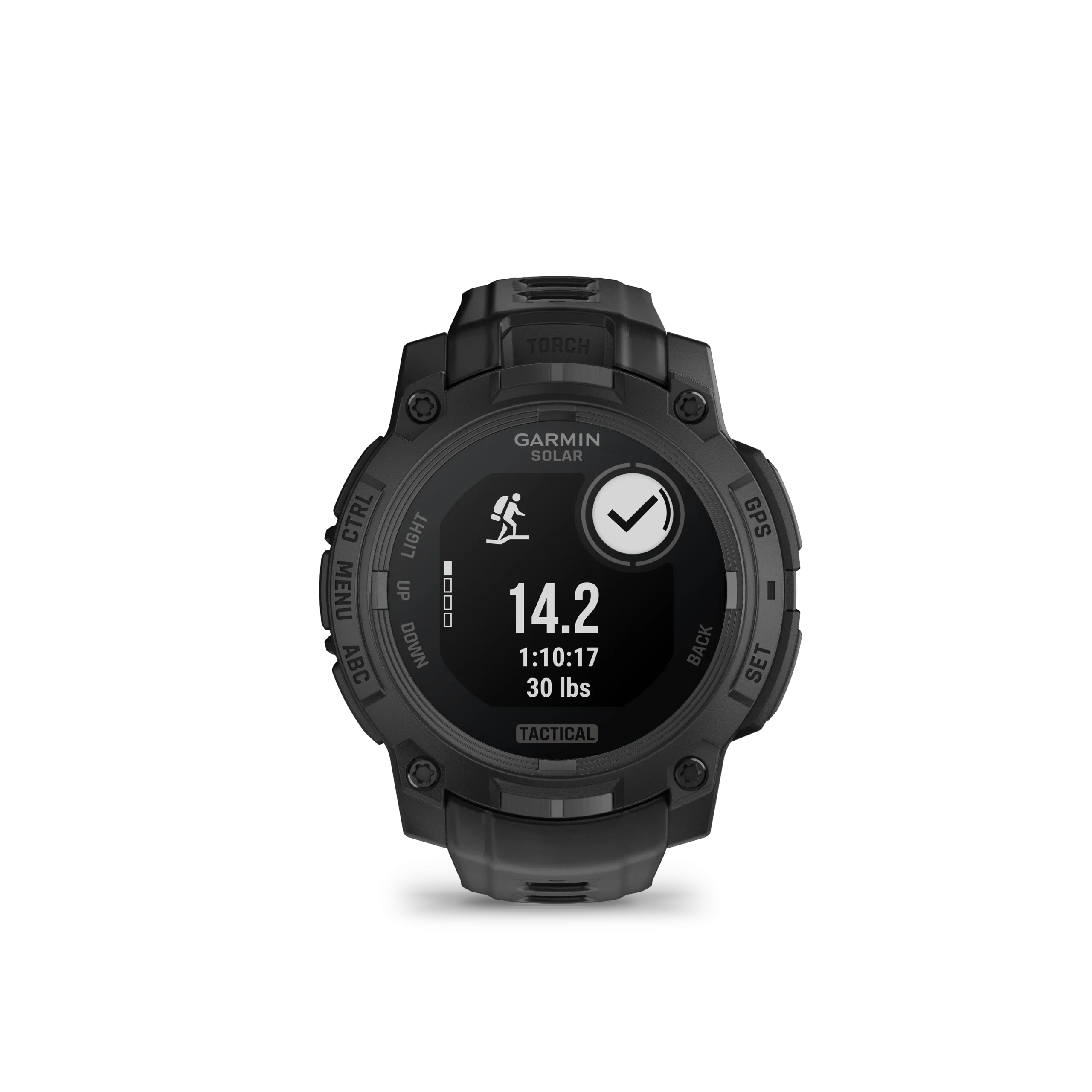 Garmin Instinct 3 – 50 mm, Solar, Tactical Edition Black with Black Band (010-02935-50) - Image 2