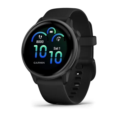 Garmin vivoactive® 6 Slate with Black Band- 010-02985-00