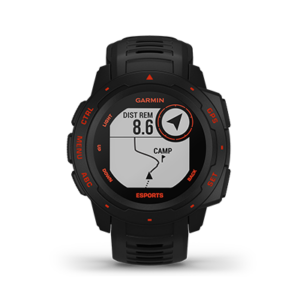 Garmin Instinct Esports Edition-Black Lava Rugged GPS Smartwatch(010-02064-78)